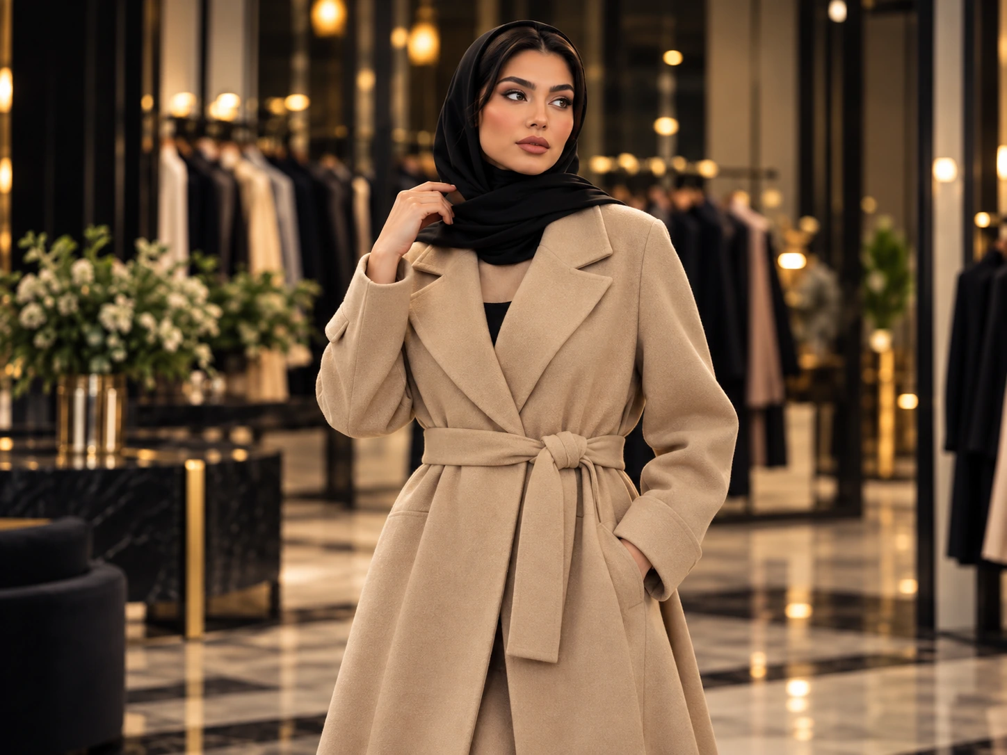 پالتو زنانه بژ