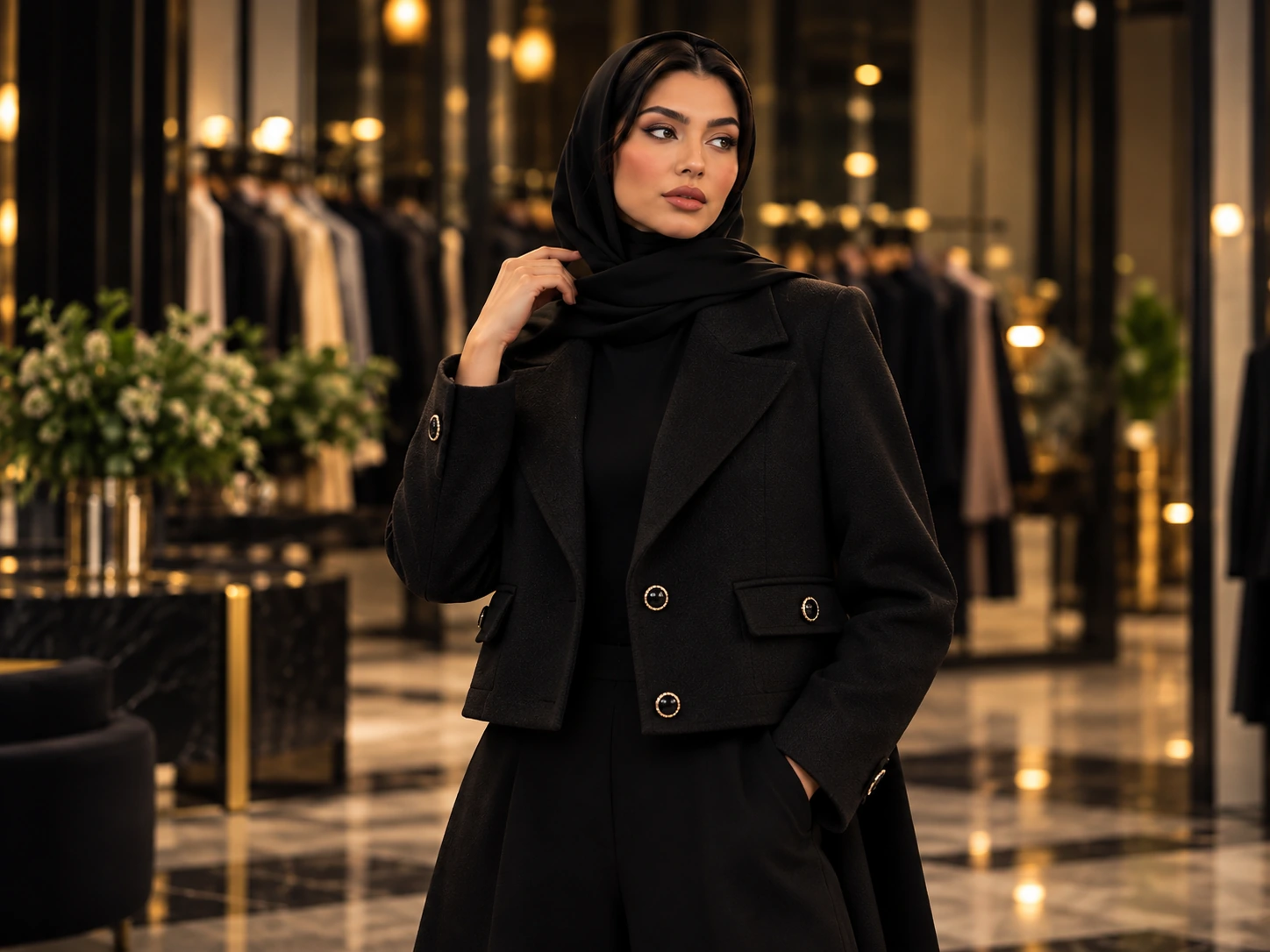 استایل زنانه مشکی